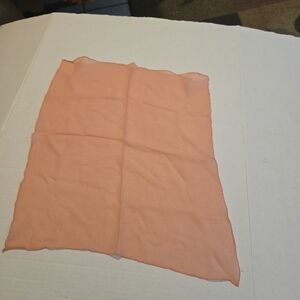 Vintage Ladies Handkerchief Dusty Rose Pink 15x16